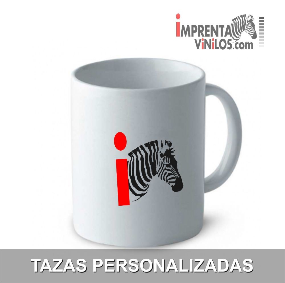 Taza Personalizada Blanca - 100%PRINT